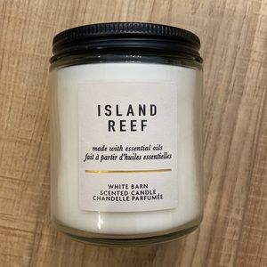 *Never Burned* White Barn Island Reef 7oz Candle.